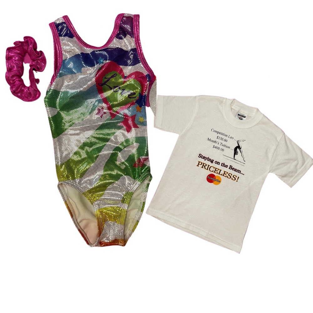 Gymnastics girl’s leotard NEW sz XS
